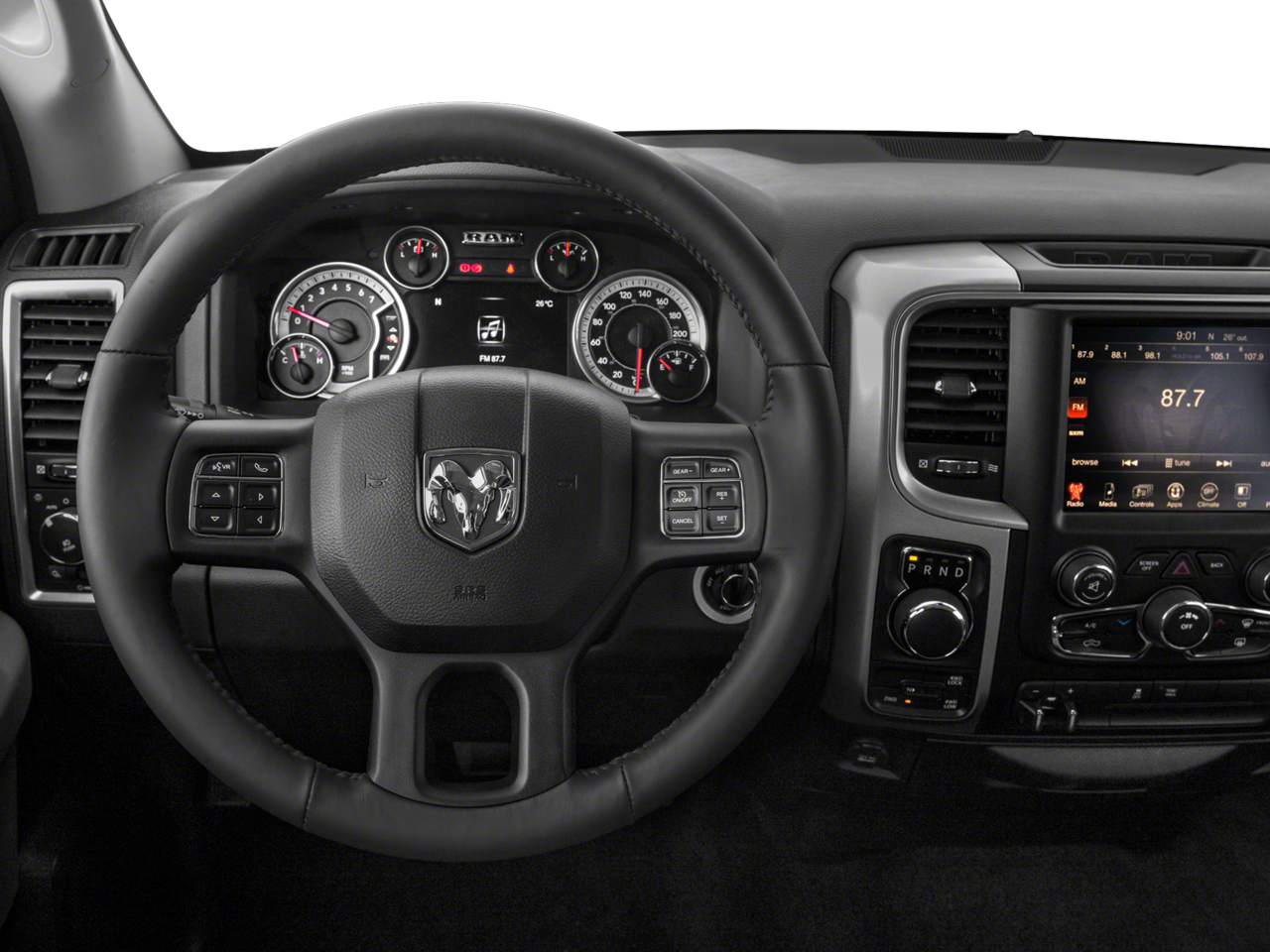 2017 RAM 1500 Big Horn 3.6 Liter V6 Crew Cab 4WD
