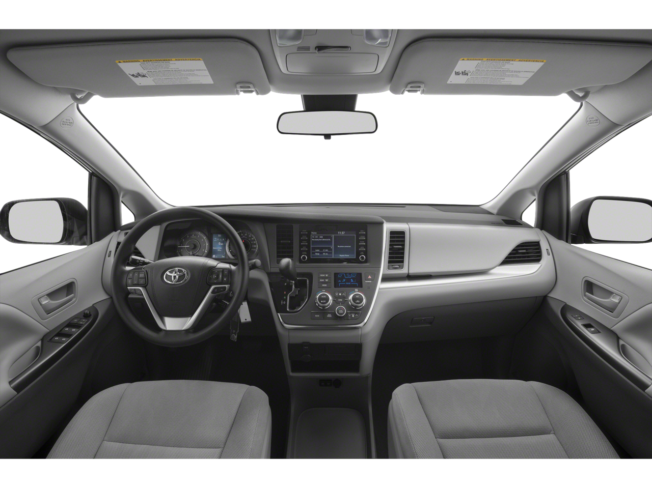 2019 Toyota Sienna LE 3.5 Liter V6 8 Passenger 3rd Row Seating