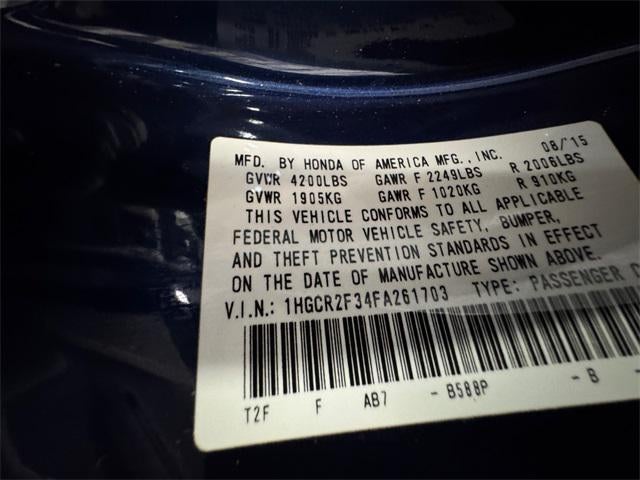 2015 Honda Accord LX