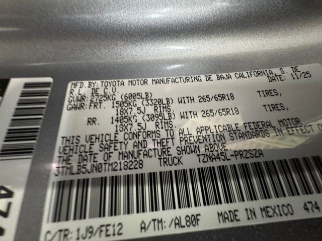 2026 Toyota Tacoma TRD Sport