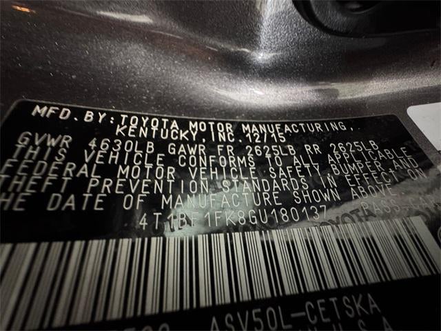 2016 Toyota Camry SE