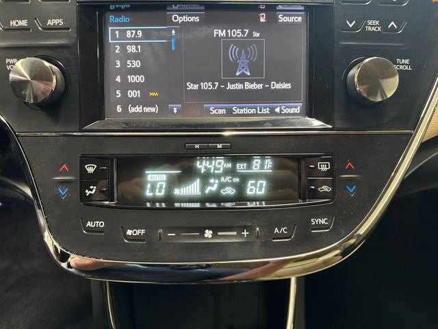 2016 Toyota Avalon XLE