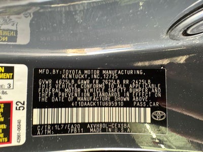 2026 Toyota Camry SE