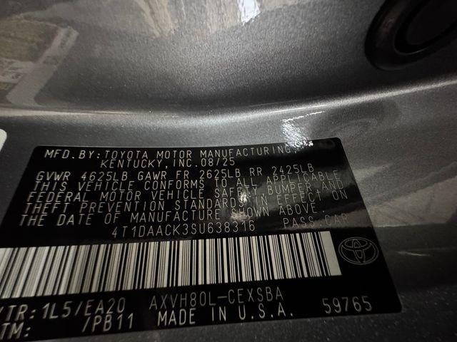 2025 Toyota Camry SE