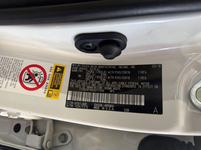 2016 Toyota Highlander Hybrid Limited Platinum