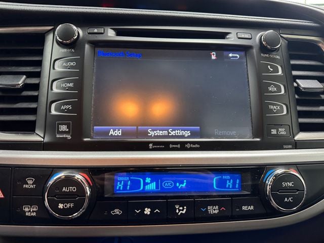 2019 Toyota Highlander Limited Platinum