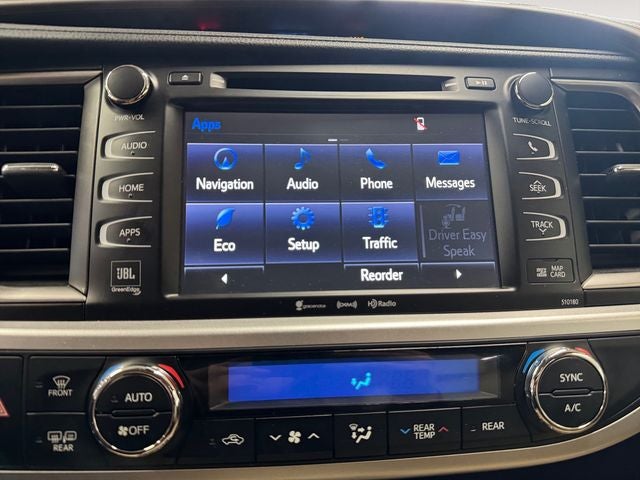 2018 Toyota Highlander Limited Platinum