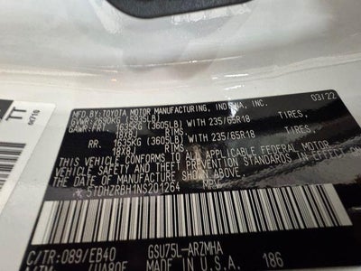 2022 Toyota Highlander XLE