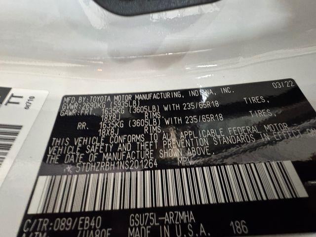 2022 Toyota Highlander XLE