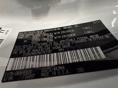 2022 Toyota Highlander XLE