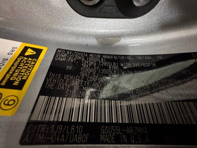 2019 Toyota Highlander XLE