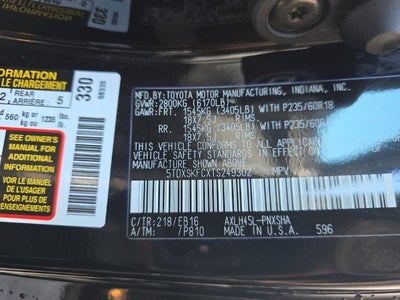 2026 Toyota Sienna XSE 7 Passenger
