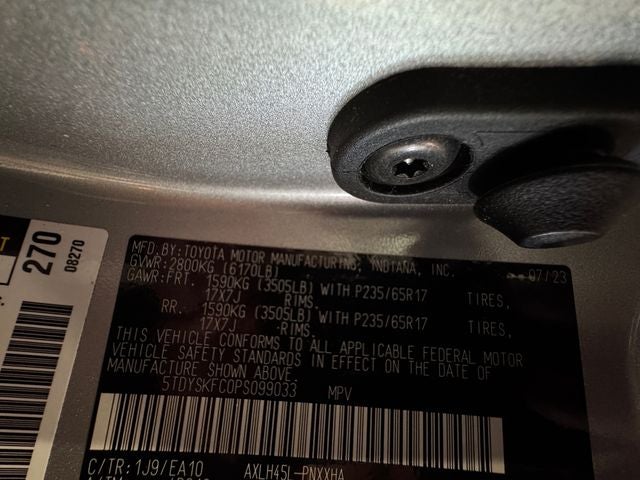 2023 Toyota Sienna XLE 7 Passenger