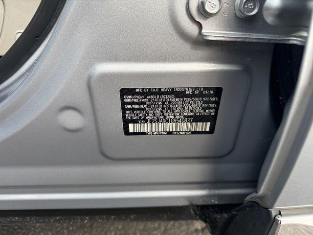 2016 Subaru Forester 2.5i Touring