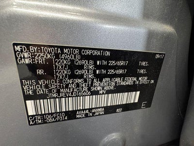 2018 Toyota RAV4 Hybrid XLE