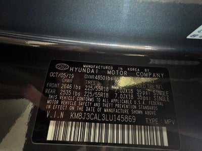 2020 Hyundai Tucson Ultimate