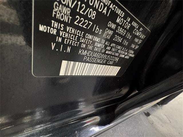 2008 Hyundai Elantra GLS