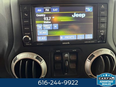 2017 Jeep Wrangler Unlimited Sahara 3.6 Liter V6 4D Automatic 4WD