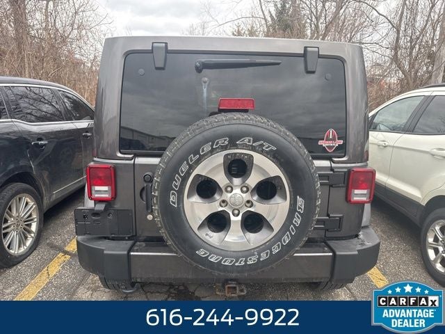 2017 Jeep Wrangler Unlimited Sahara 3.6 Liter V6 4D Automatic 4WD