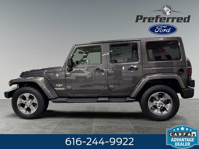 2017 Jeep Wrangler Unlimited Sahara 3.6 Liter V6 4D Automatic 4WD