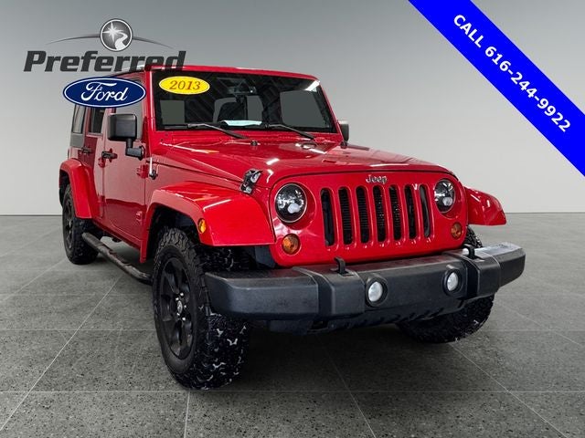 2013 Jeep Wrangler Unlimited Sahara 3.6 Liter V6 4D 4WD Automatic