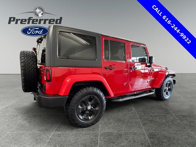2013 Jeep Wrangler Unlimited Sahara 3.6 Liter V6 4D 4WD Automatic