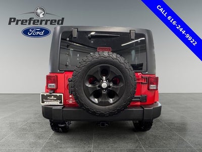 2013 Jeep Wrangler Unlimited Sahara 3.6 Liter V6 4D 4WD Automatic