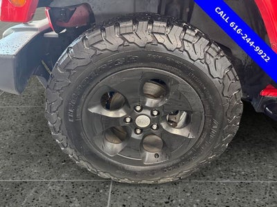 2013 Jeep Wrangler Unlimited Sahara 3.6 Liter V6 4D 4WD Automatic