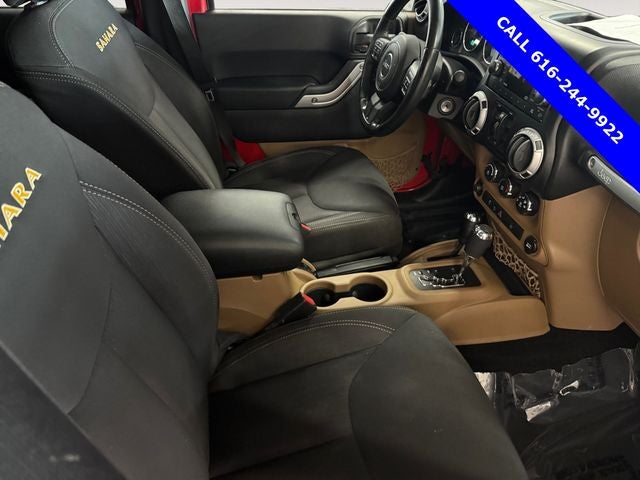 2013 Jeep Wrangler Unlimited Sahara 3.6 Liter V6 4D 4WD Automatic