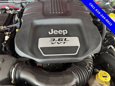 2013 Jeep Wrangler Unlimited Sahara 3.6 Liter V6 4D 4WD Automatic