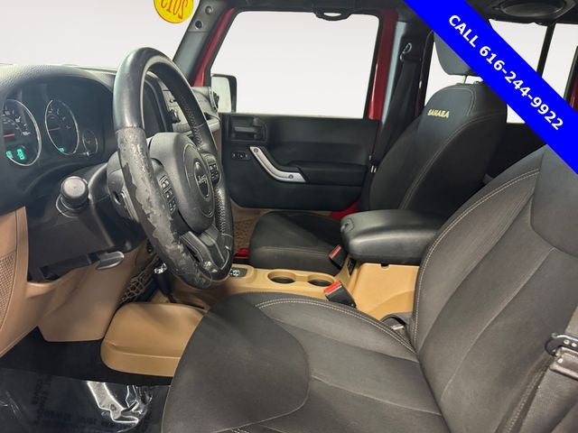 2013 Jeep Wrangler Unlimited Sahara 3.6 Liter V6 4D 4WD Automatic
