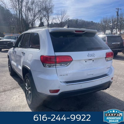 2019 Jeep Grand Cherokee Limited 3.6 Liter V6 4WD