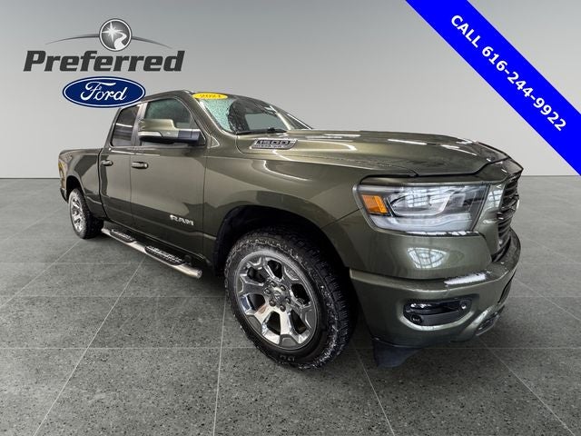 2021 RAM 1500 Big Horn/Lone Star 5.7 Liter V8 Hemi Quad Cab 4WD