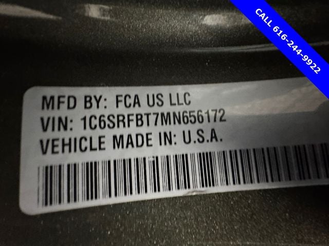 2021 RAM 1500 Big Horn/Lone Star 5.7 Liter V8 Hemi Quad Cab 4WD