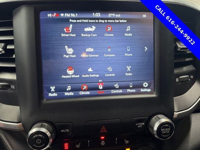 2021 RAM 1500 Big Horn/Lone Star 5.7 Liter V8 Hemi Crew Cab 4WD