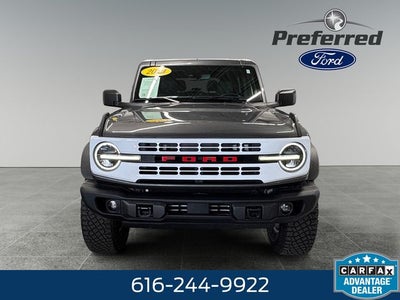 2024 Ford Bronco Heritage Edition 2.7 Liter V6 EcoBoost 2D Automatic 4WD