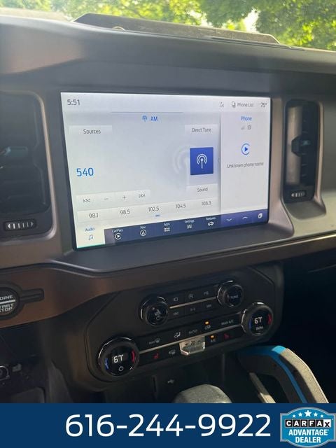 2023 Ford Bronco Outer Banks 2.7 Liter V6 EcoBoost 4WD