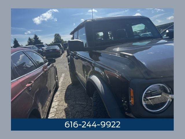 2022 Ford Bronco Black Diamond 2.7 Liter V6 EcoBoost Automatic 4WD