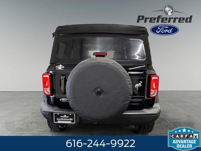 2022 Ford Bronco Black Diamond 2.7 Liter V6 EcoBoost Automatic 4WD