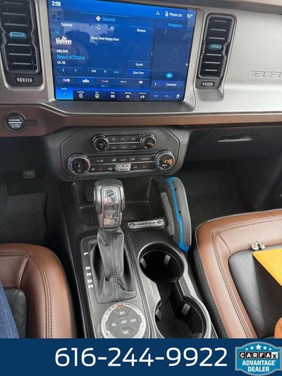 2022 Ford Bronco Outer Banks 2.7 Liter V6 EcoBoost 4WD