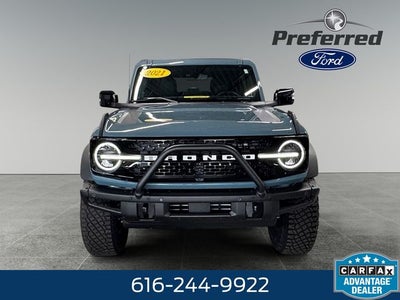 2021 Ford Bronco First Edition 2.7 Liter V6 EcoBoost 4D Automatic 4WD