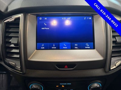 2021 Ford Ranger XLT 2.3 Liter EcoBoost Turbocharged Super Cab 4WD