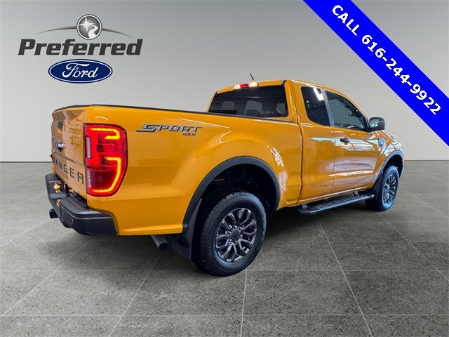 2021 Ford Ranger XLT 2.3 Liter EcoBoost Turbocharged Super Cab 4WD