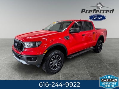 2022 Ford Ranger XLT 2.3 Liter EcoBoost Turbocharged Crew Cab 4WD