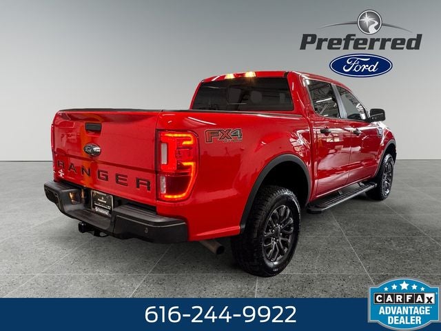 2022 Ford Ranger XLT 2.3 Liter EcoBoost Turbocharged Crew Cab 4WD