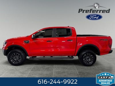 2022 Ford Ranger XLT 2.3 Liter EcoBoost Turbocharged Crew Cab 4WD