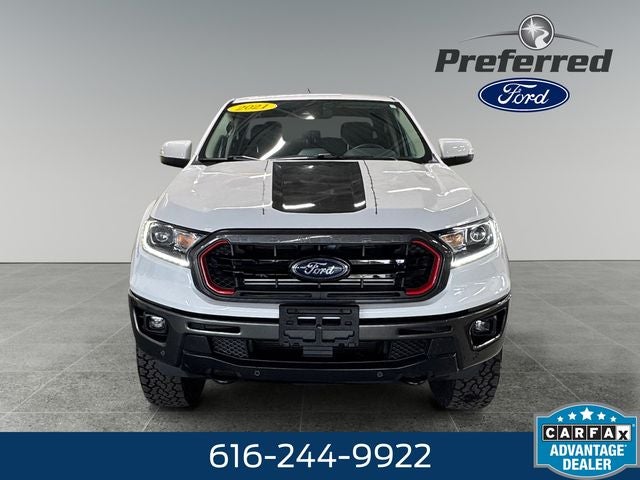 2021 Ford Ranger Lariat 2.3 Liter EcoBoost Turbocharged Crew Cab 4WD