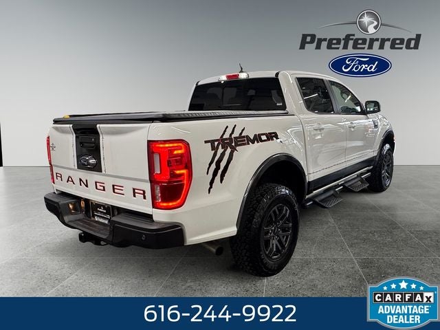 2021 Ford Ranger Lariat 2.3 Liter EcoBoost Turbocharged Crew Cab 4WD