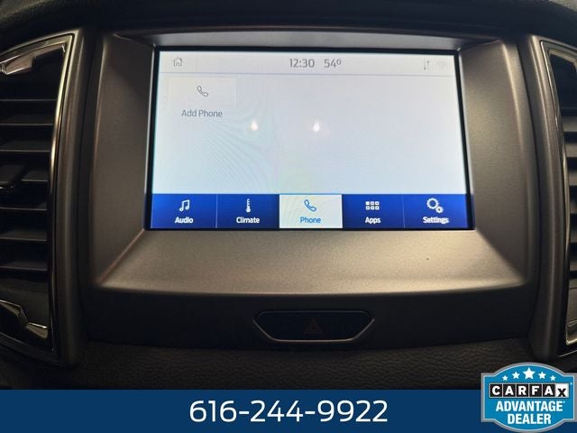 2022 Ford Ranger XLT 2.3 Liter EcoBoost Turbocharged Crew Cab 4WD