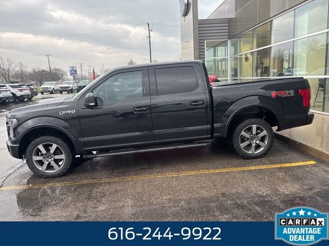 2016 Ford F-150 XLT 5.0 Liter V8 SuperCrew 4WD